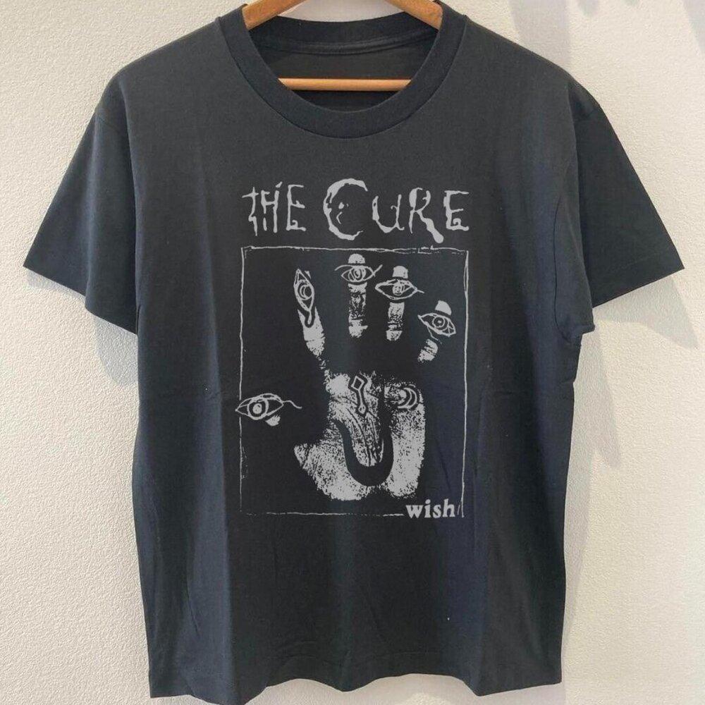 The Cure Wish Album 90S T-Shirt Retro Rock Music Band Tee